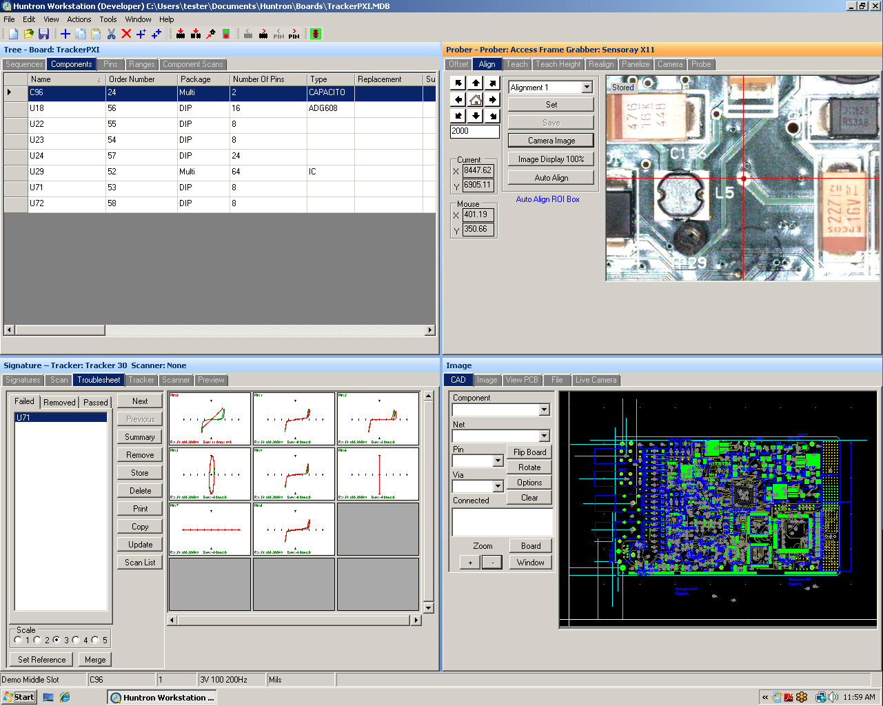 Huntron Workstation Software