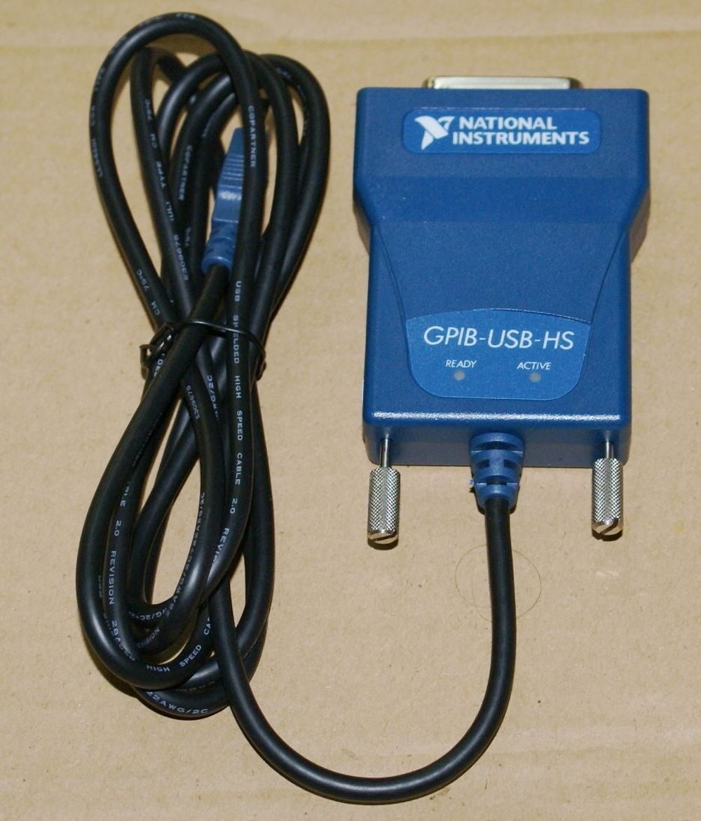 USB Interface Adapter National Instrumens NI GPIB-USB-HS controller IEEE 488 